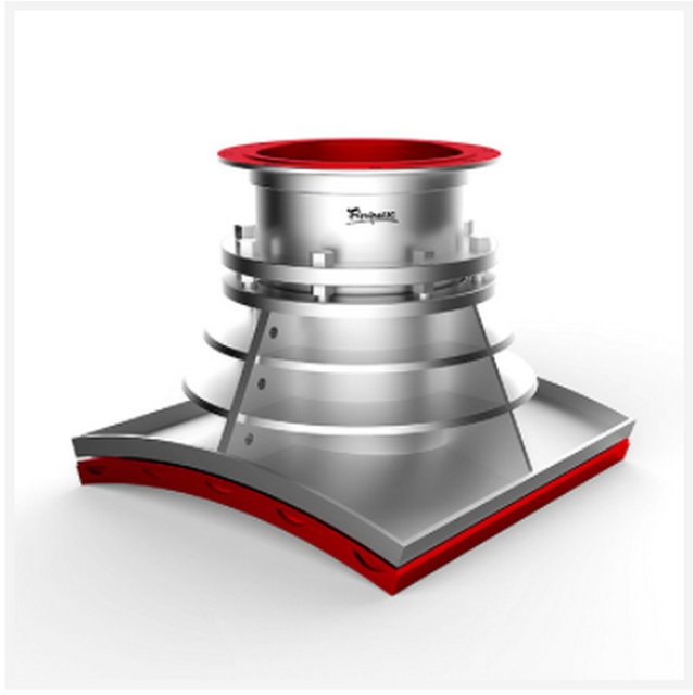 塗層不鏽鋼馬鞍口風管 OEM/ODM