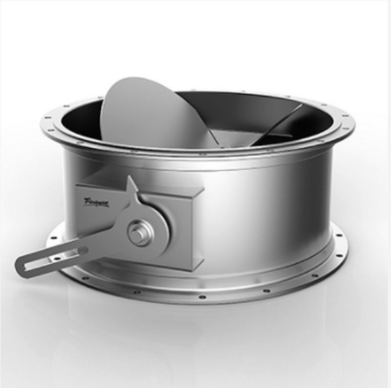 304粉塵不鏽鋼圆形止回閥風管 OEM/ODM