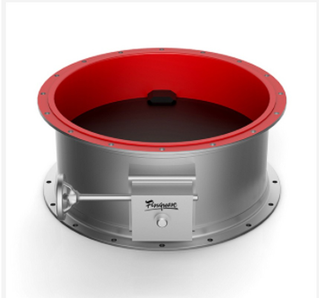 酸鹼排氣系統不鏽鋼圓形蝶閥風管 供應商