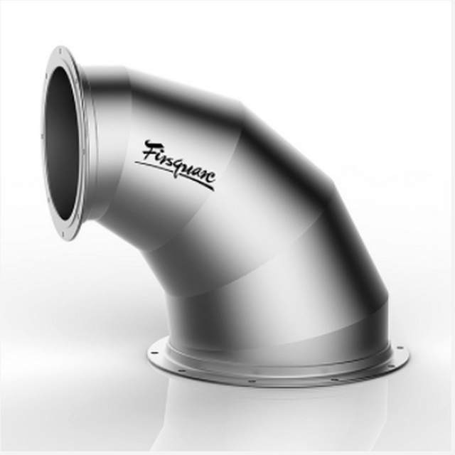 304粉塵不鏽鋼變徑彎頭 商廠