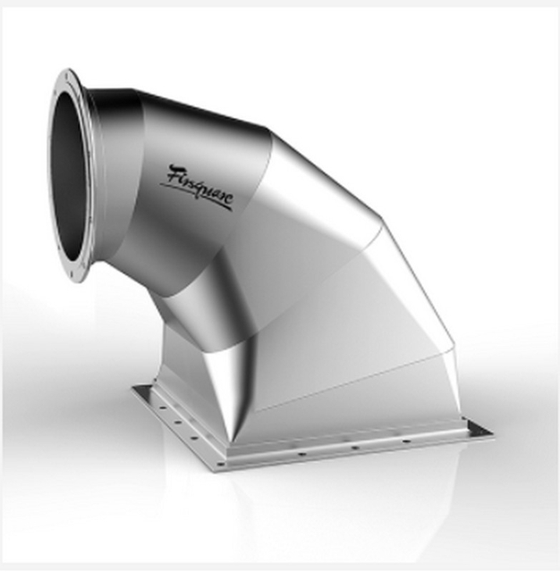 粉塵排氣系統不鏽鋼管方變圓接頭 製造商